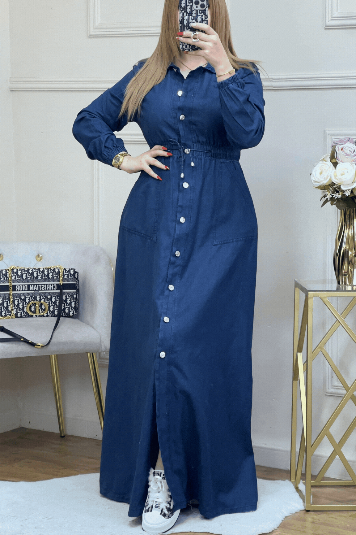 L'élégance du jean, la légèreté d'une robe