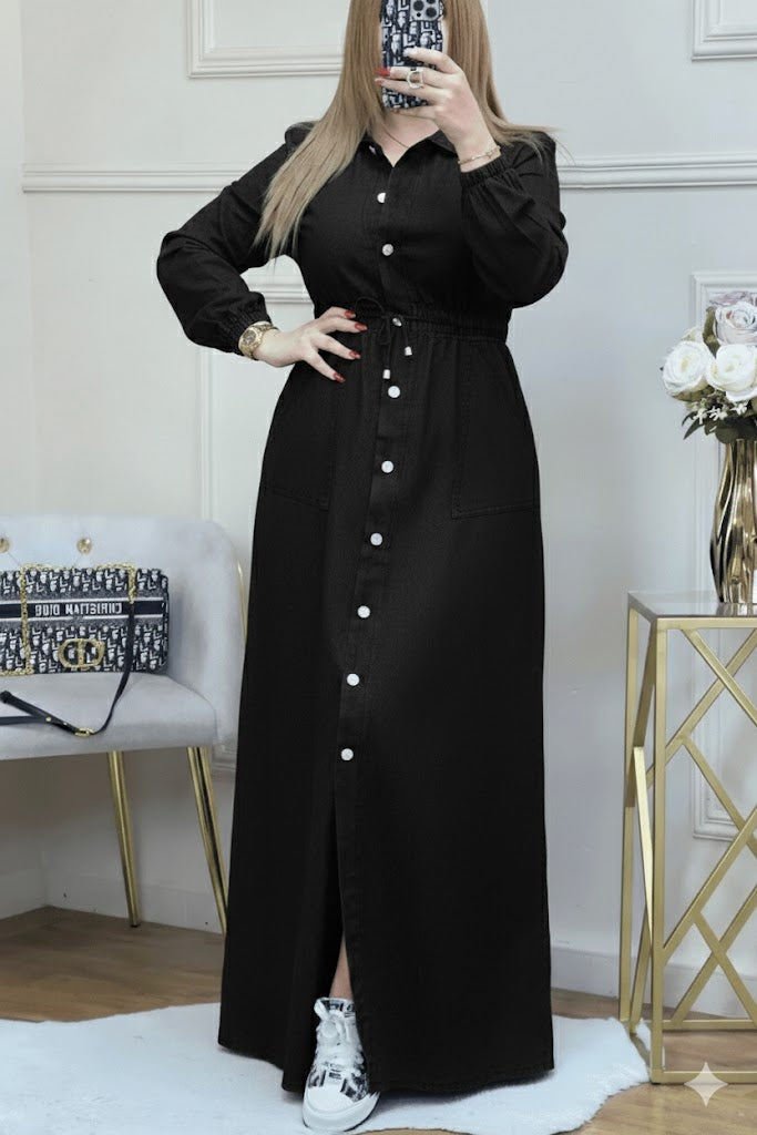 L'élégance du jean, la légèreté d'une robe